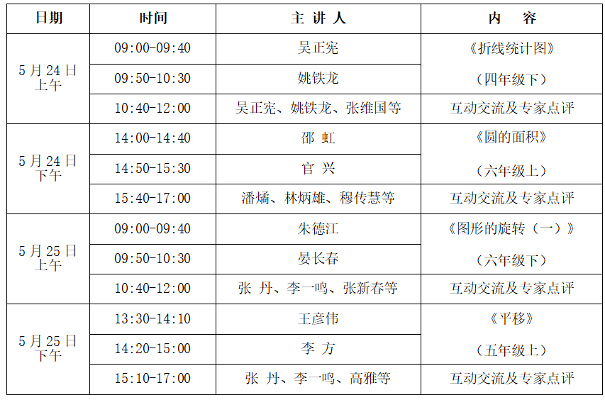 东南教科院——深圳站——小学数学全国名师“同上一节课”观摩交流活动