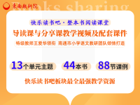 “快乐读书吧”整本书阅读怎么教？44本书课堂展示+课件给您一个完美答案